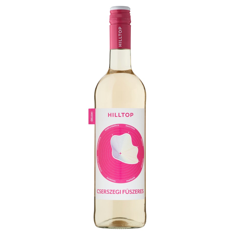 Hilltop Neszmélyi Cserszegi Fűszeres száraz fehérbor 11% 75 cl 1. kép