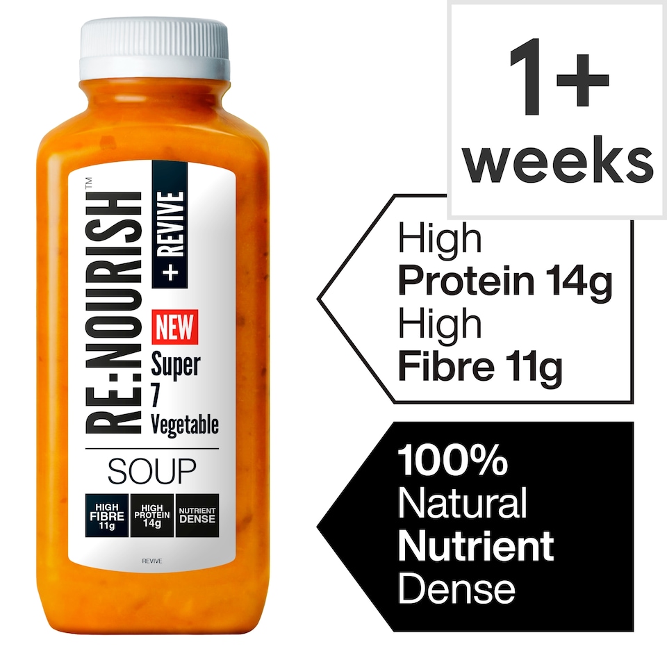 image 1 of RENOURISH REVIVE Super 7 Vegetable Soup 500g