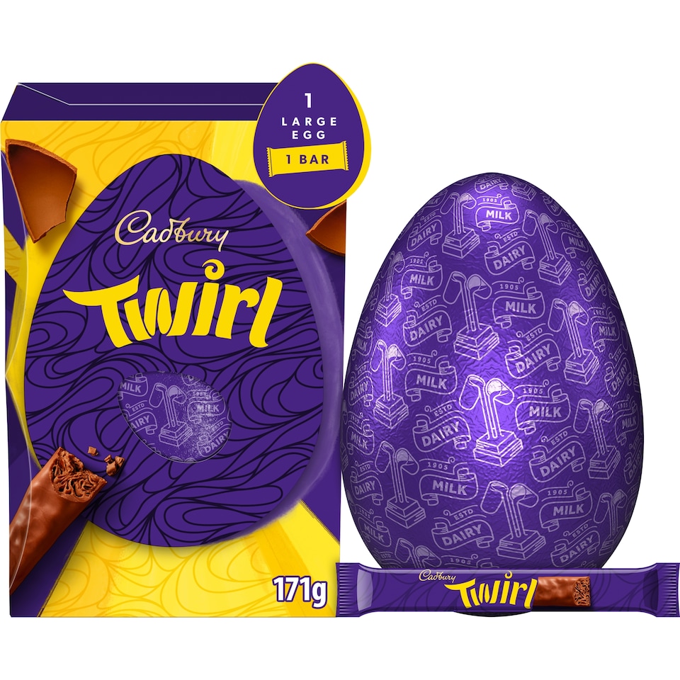 Cadbury Twirl Shell Egg 171g