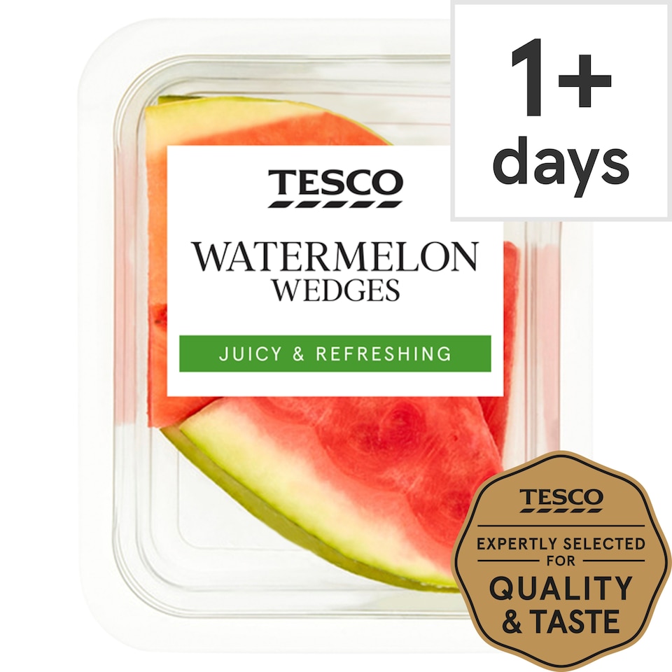 image 1 of Tesco Watermelon Wedges 550G