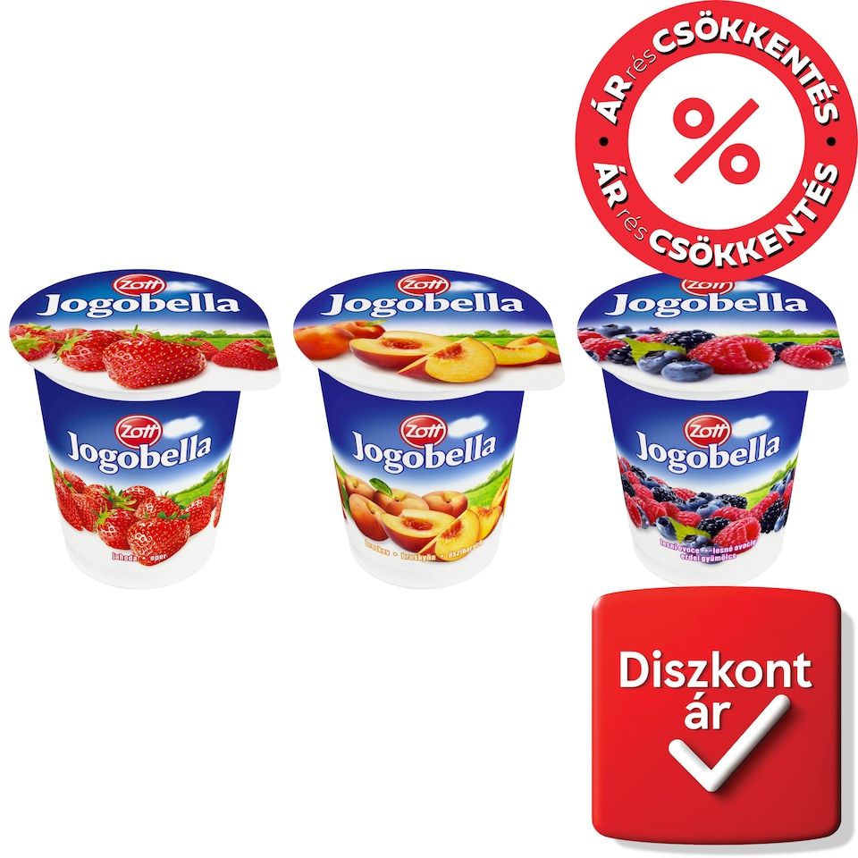 Zott Jogobella élőflórás joghurt 400 g