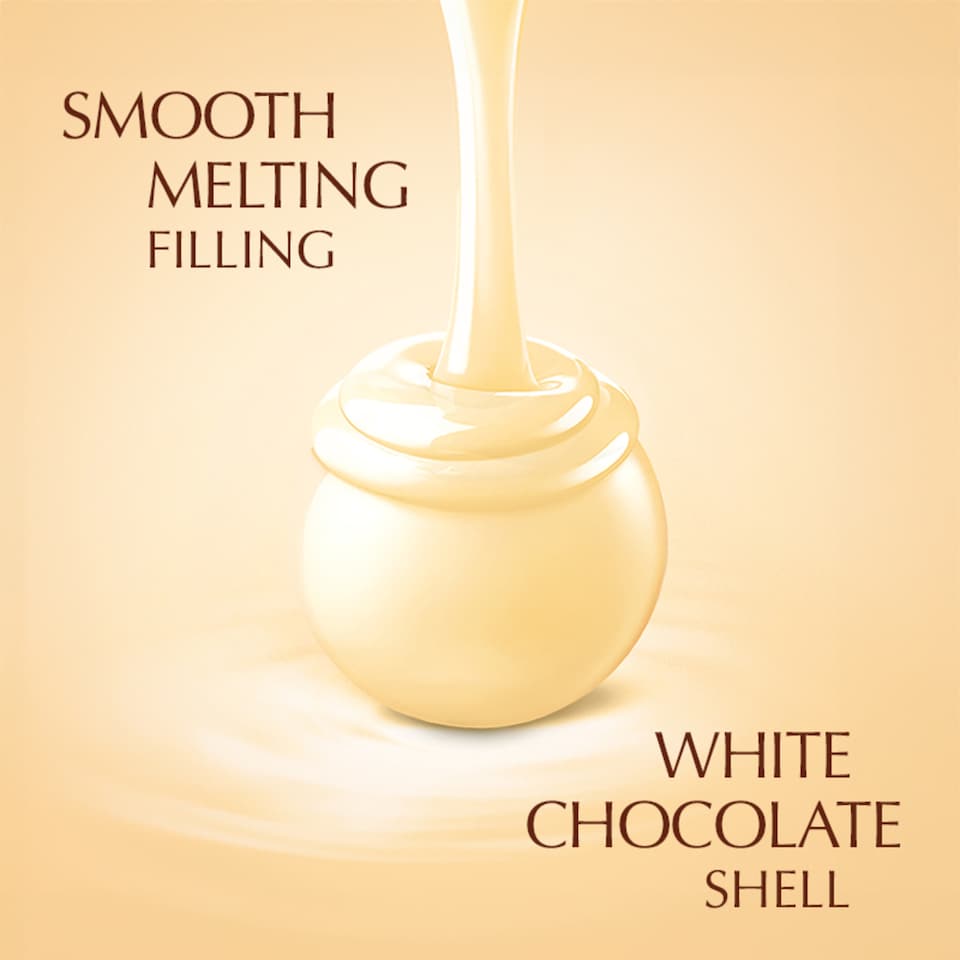 image 1 of Lindt Lindor White Chocolate Truffles Box 200g