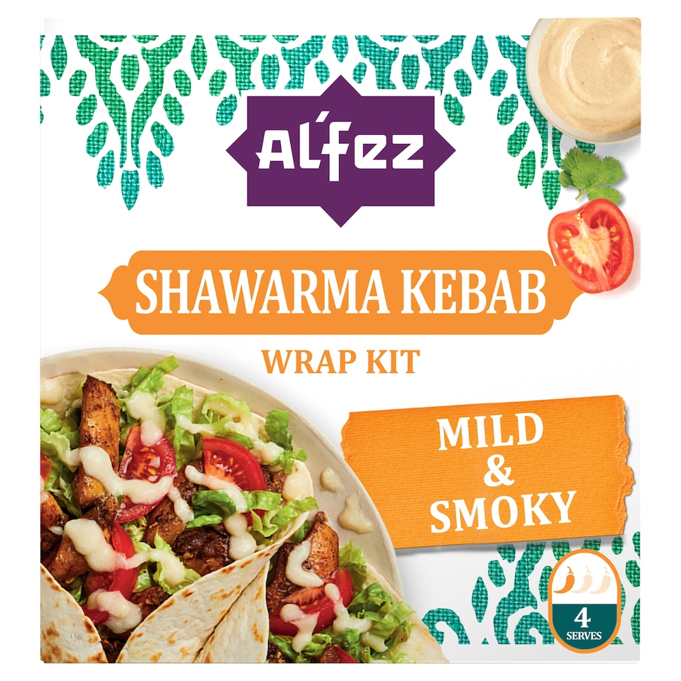 image 1 of Al'fez Shawarama Kebab Wrap Kit 410G