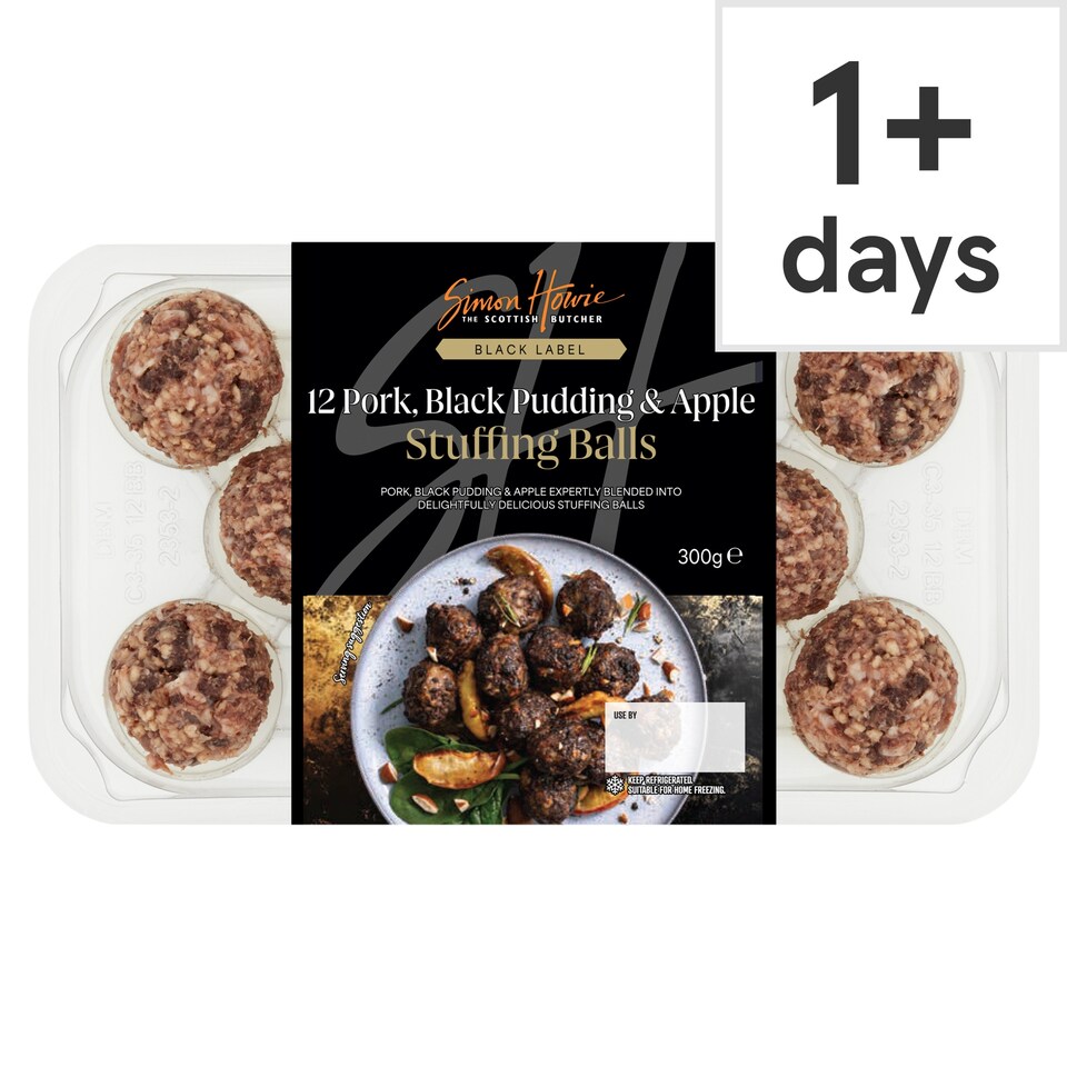 Simon Howie Black Pudding Stuffing Balls 300G