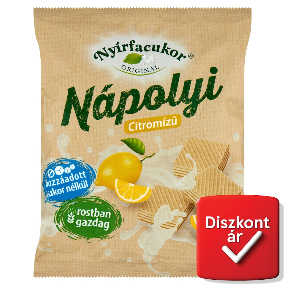 Nyírfacukor Original citromízű nápolyi xilittel és inulinnal 180 g