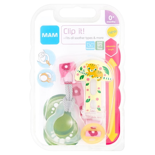 Mam Clip It Soother Clip Tesco Groceries
