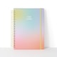 image 2 of Paperchase Ombre A4 Student Planner