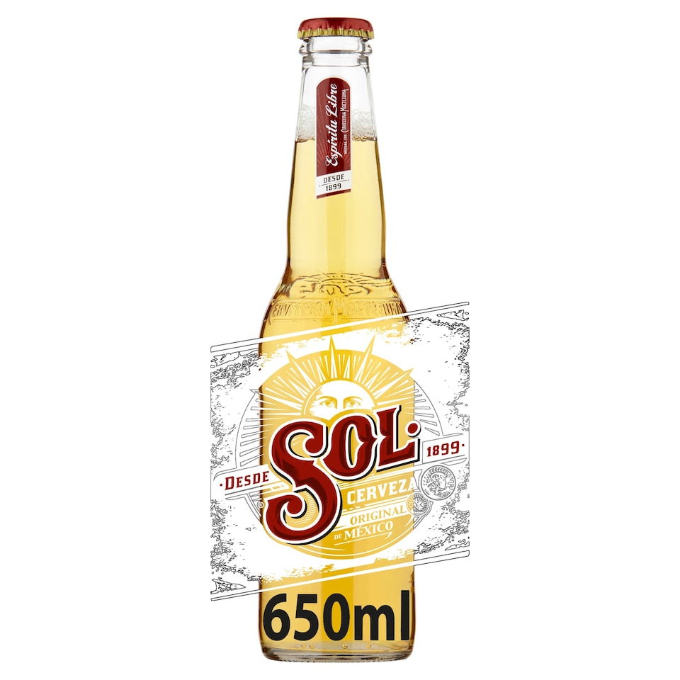 Sol. Lager Beer 650Ml
