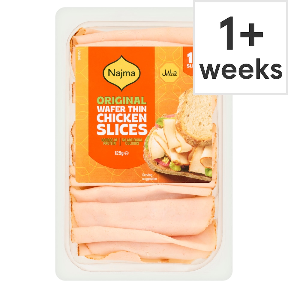 image 1 of Najma Wafer Thin Chicken Slices 125g