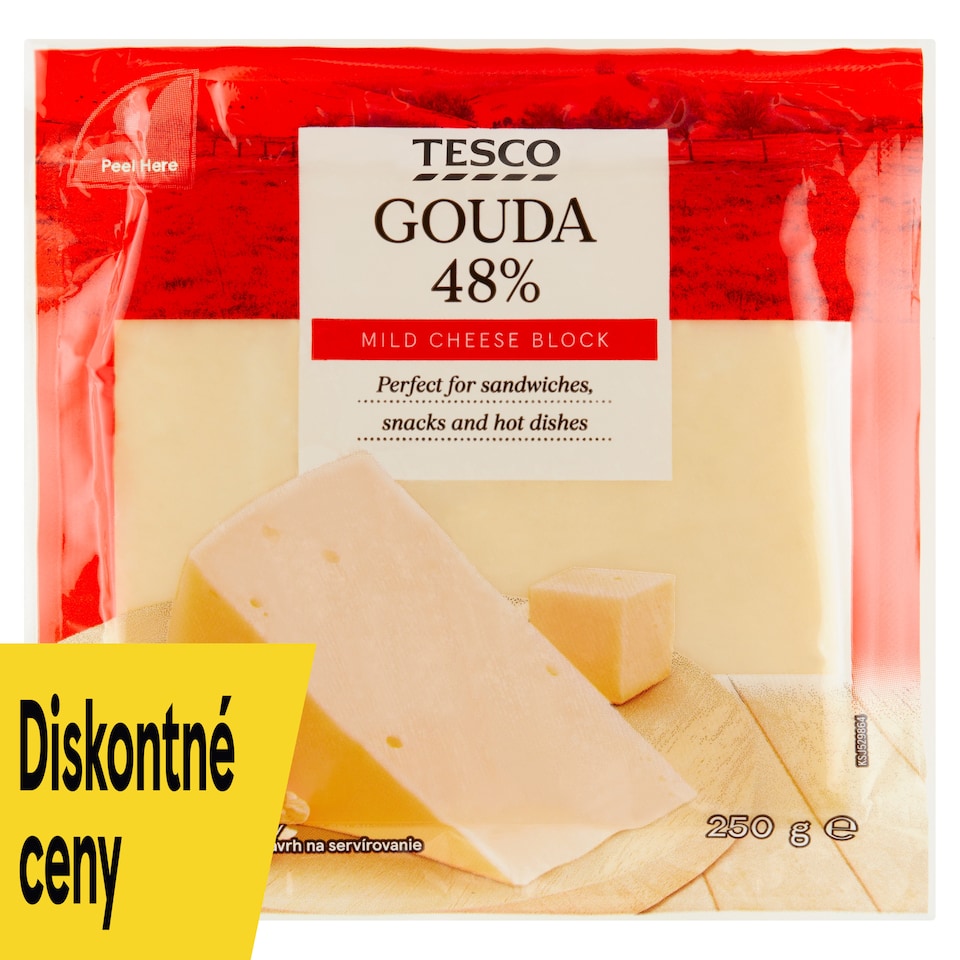Tesco Gouda 48% 250 g