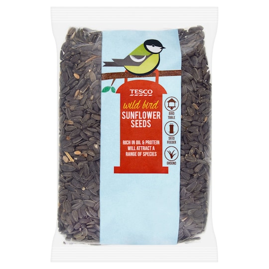 Tesco Bird Food Sunflower Seeds 600G Tesco Groceries