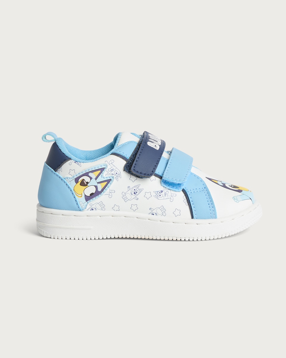 image 1 of Bluey Touch Fastening Trainers in Multi