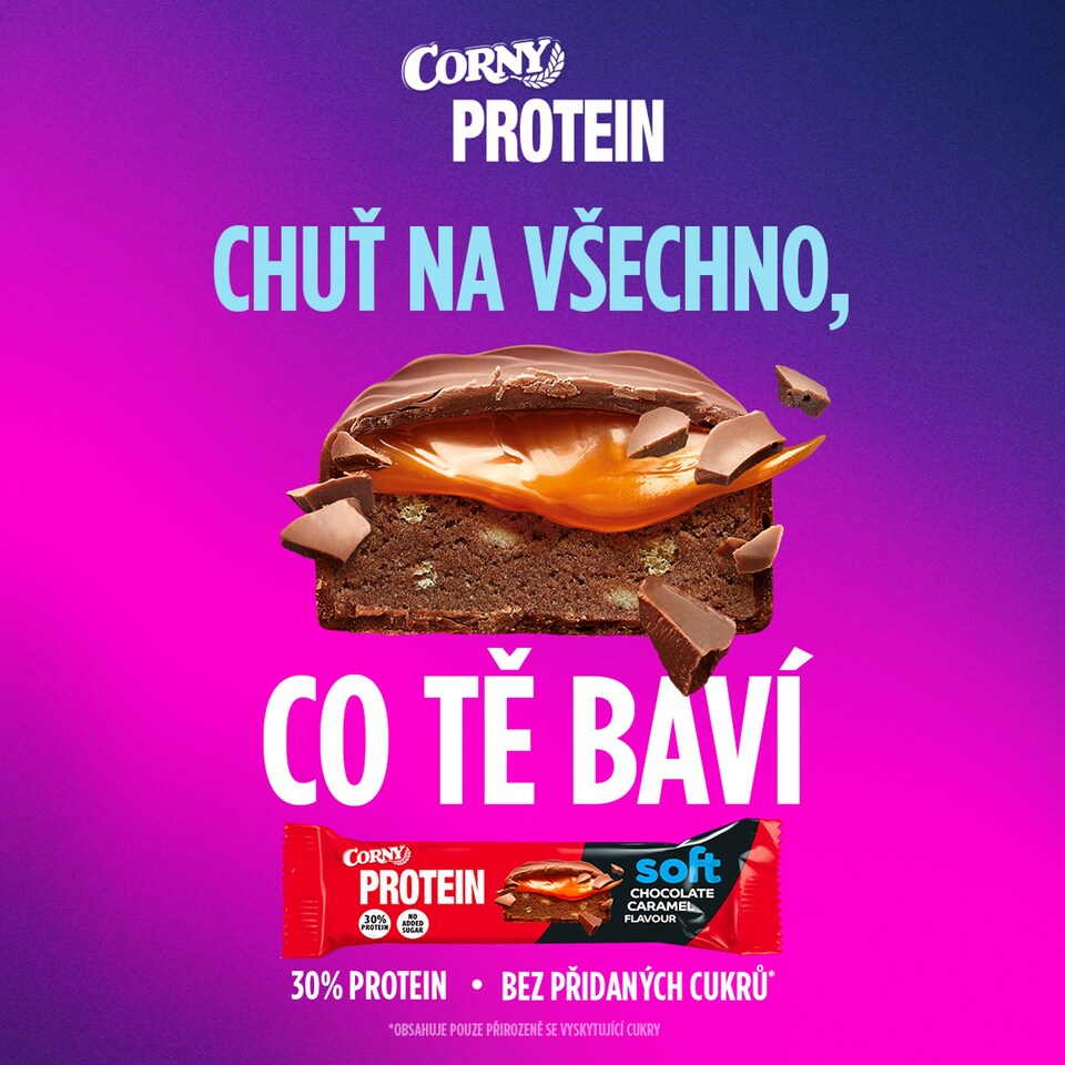 image 1 of Corny Protein Soft Chocolate Caramel Flavour 45g