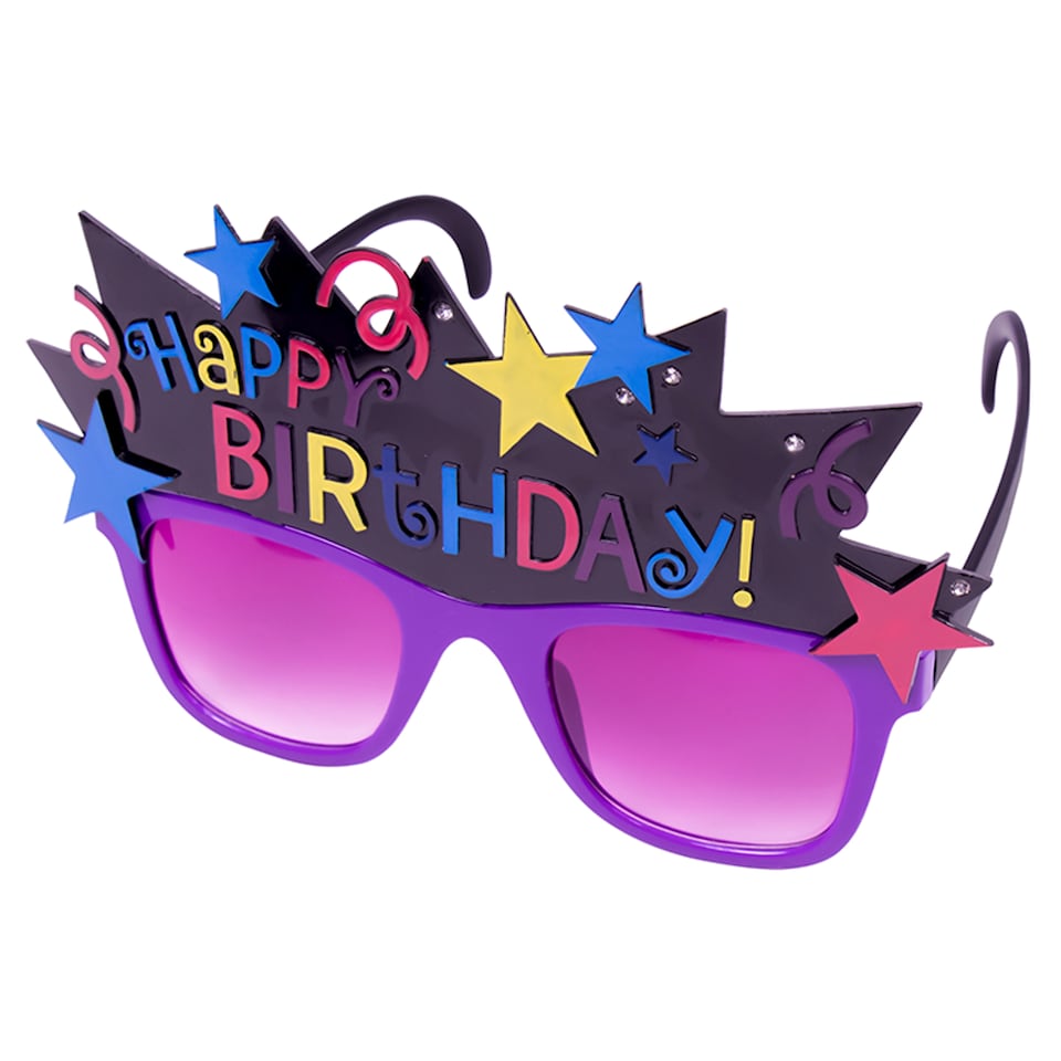 Happy Birthday Glasses