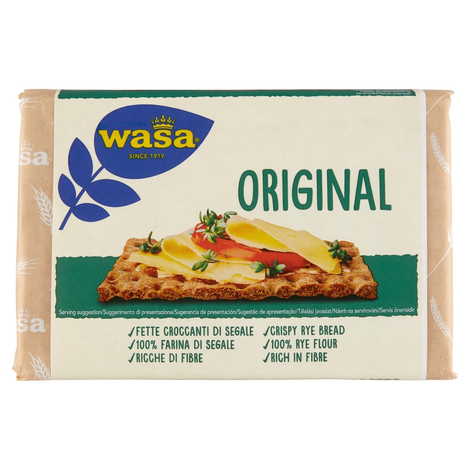 image 1 of Wasa Original Crispy Rye Bread 275g