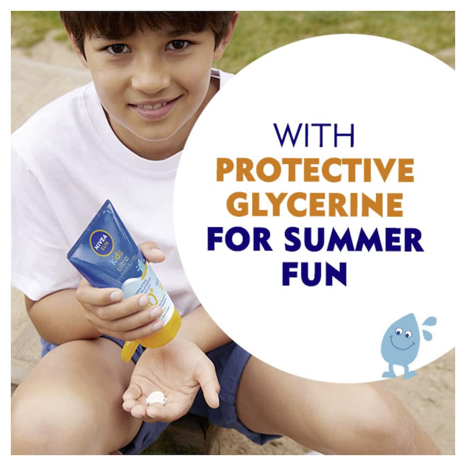 image 1 of NIVEA SUN Kids Ultra Protect & Play Sun Cream SPF 50+ 150ml