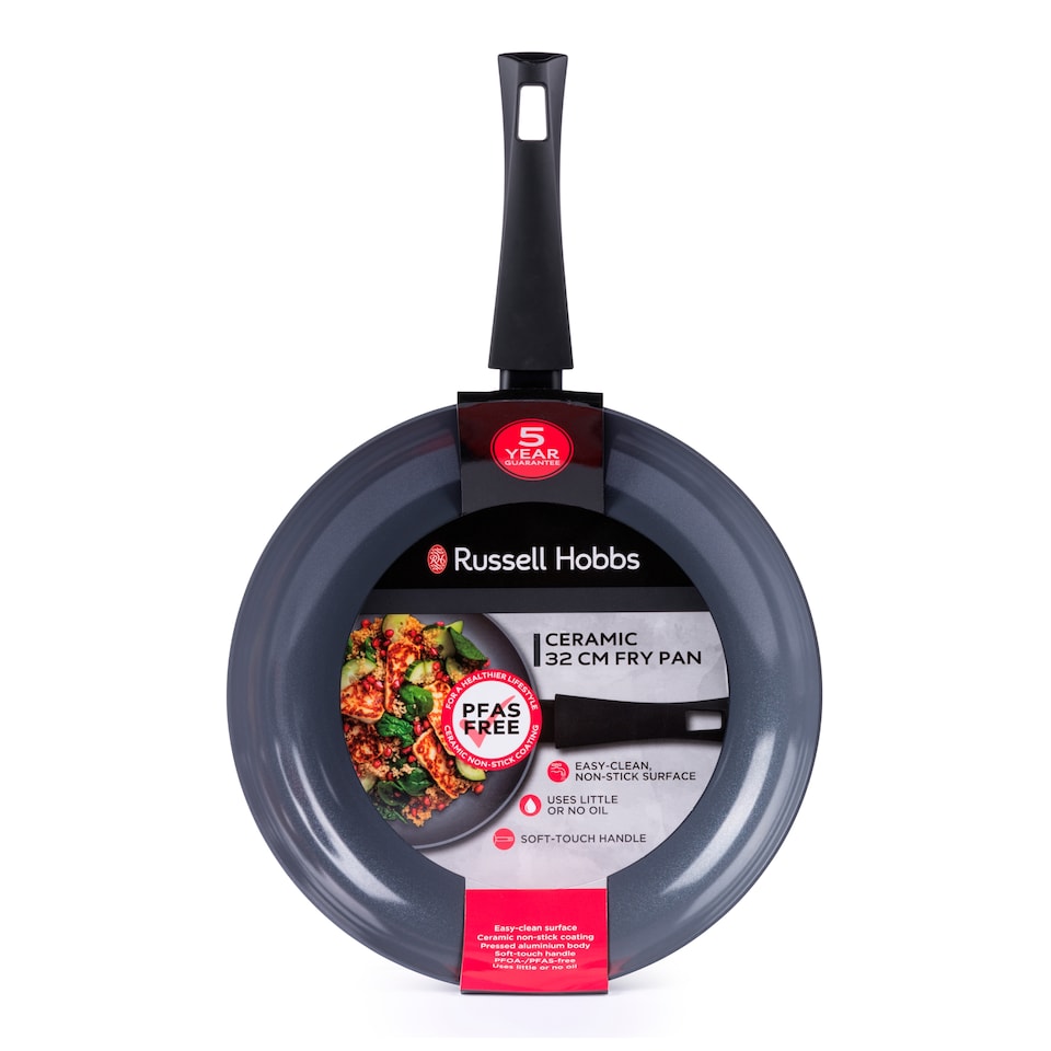 image 1 of Russell Hobbs Ceramic Fry Pan 32cm