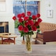 image 2 of Tesco Pink Roses Flowers Bouquet