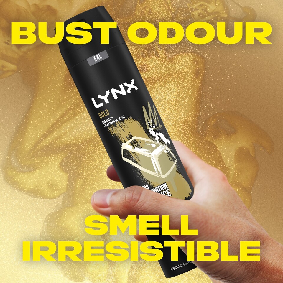 image 1 of Lynx Gold 48h Deodorant Body spray 250ml