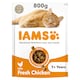 image 1 of Iams Senior Cat Food With Fresh Chicken 800g