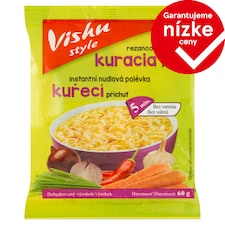 Vishu Style Instantná rezancová polievka kuracia príchuť 60 g