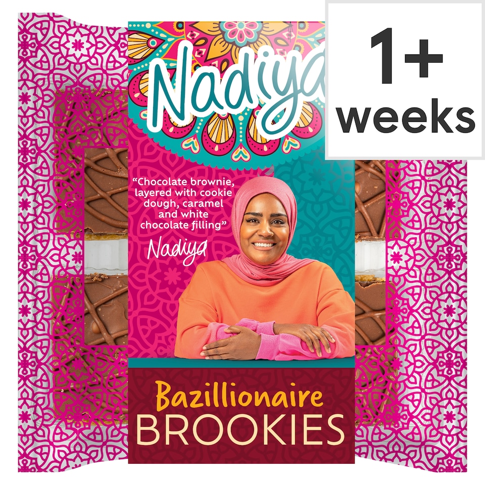 Nadiya Bazillionaire Brookies Slices 176g