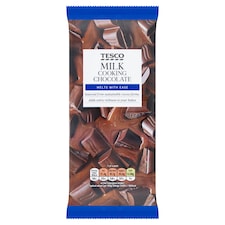 Tesco Milk Cooking Chocolate 150G