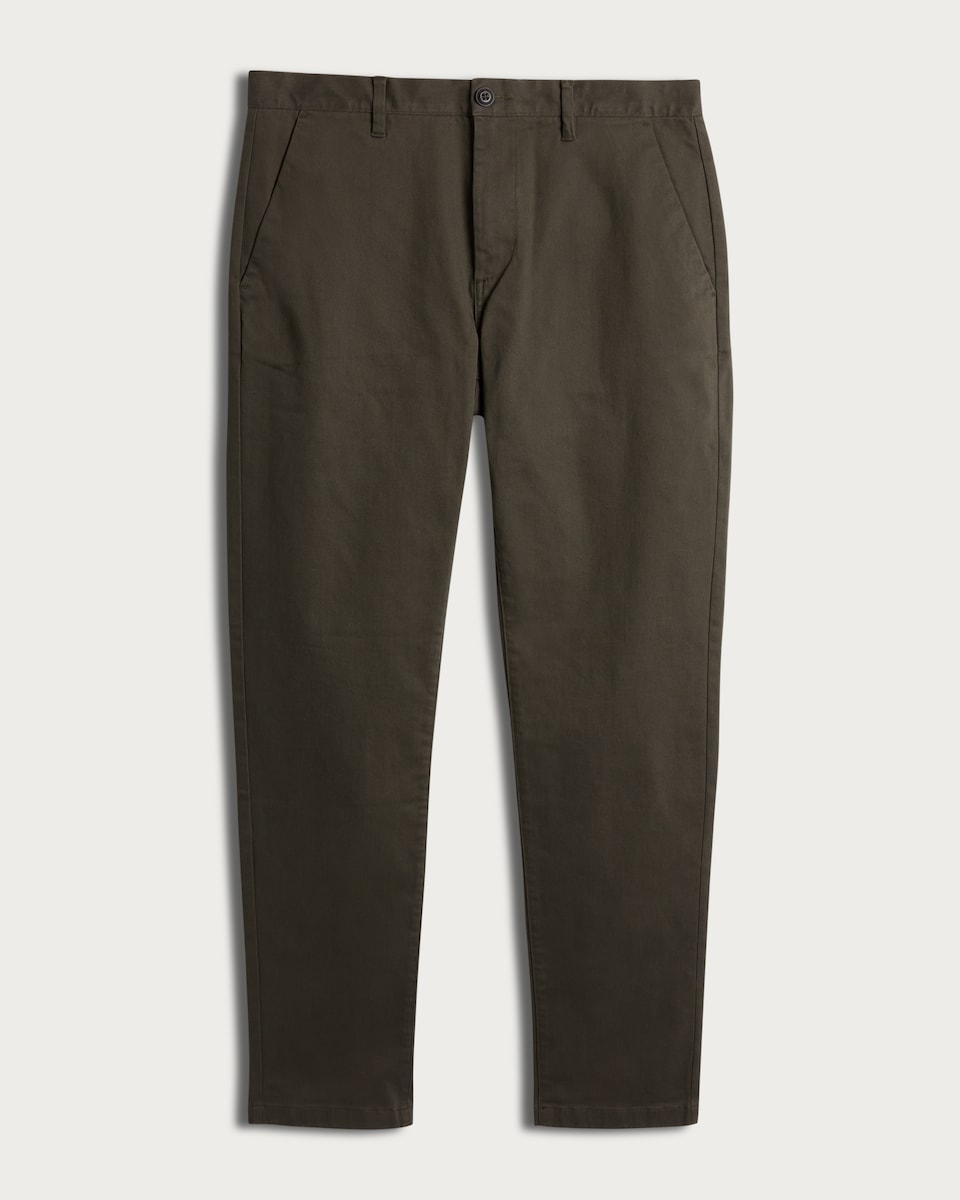 F&F FREEFIT® Slim Leg Chino Trousers in Khaki