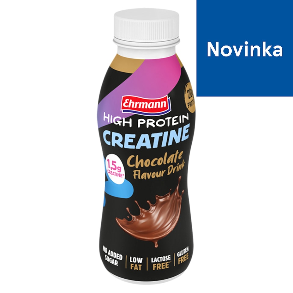 Ehrmann High Protein Creatine Chocolate Flavour Drink 330 ml