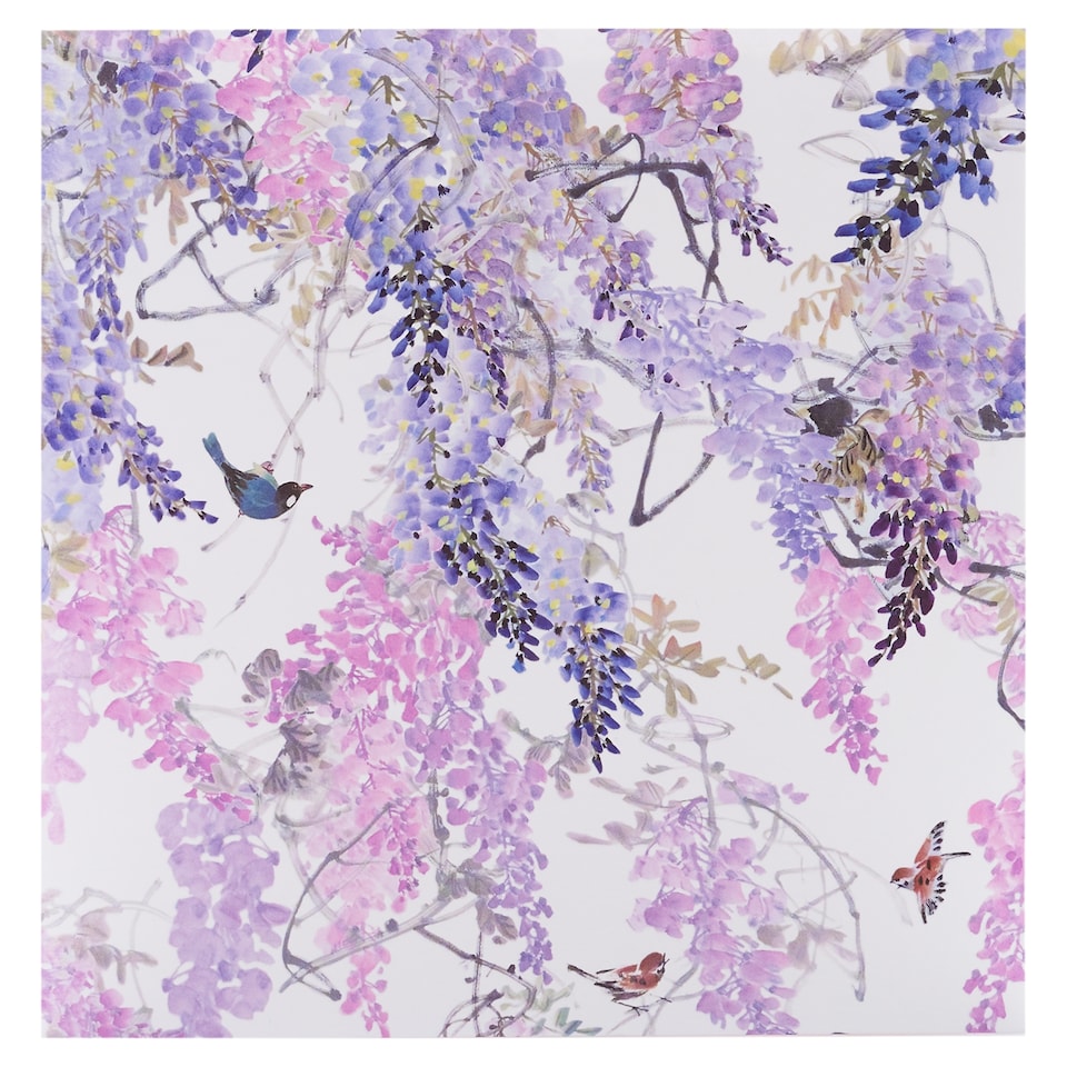 Woodmansterne Blank Card Wisteria