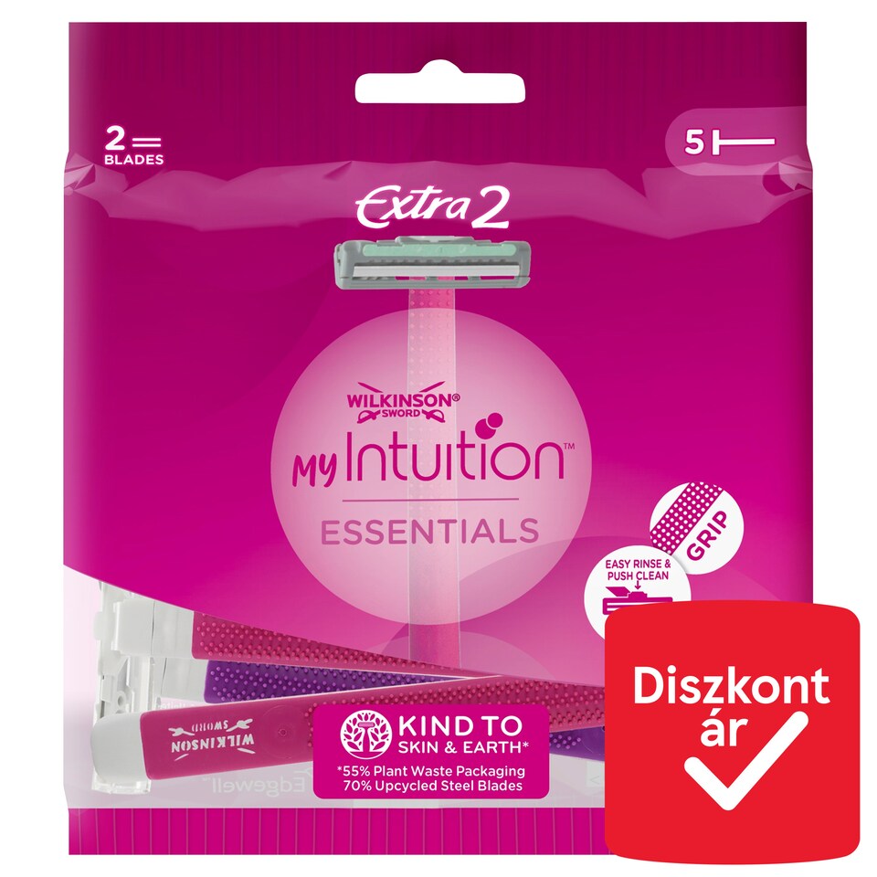 Wilkinson Sword myIntuition Essentials Extra2 eldobható borotva két pengével 5 db
