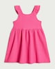 image 4 of F&F Textured Ruffle Accent Sleeveless Dress in Pink