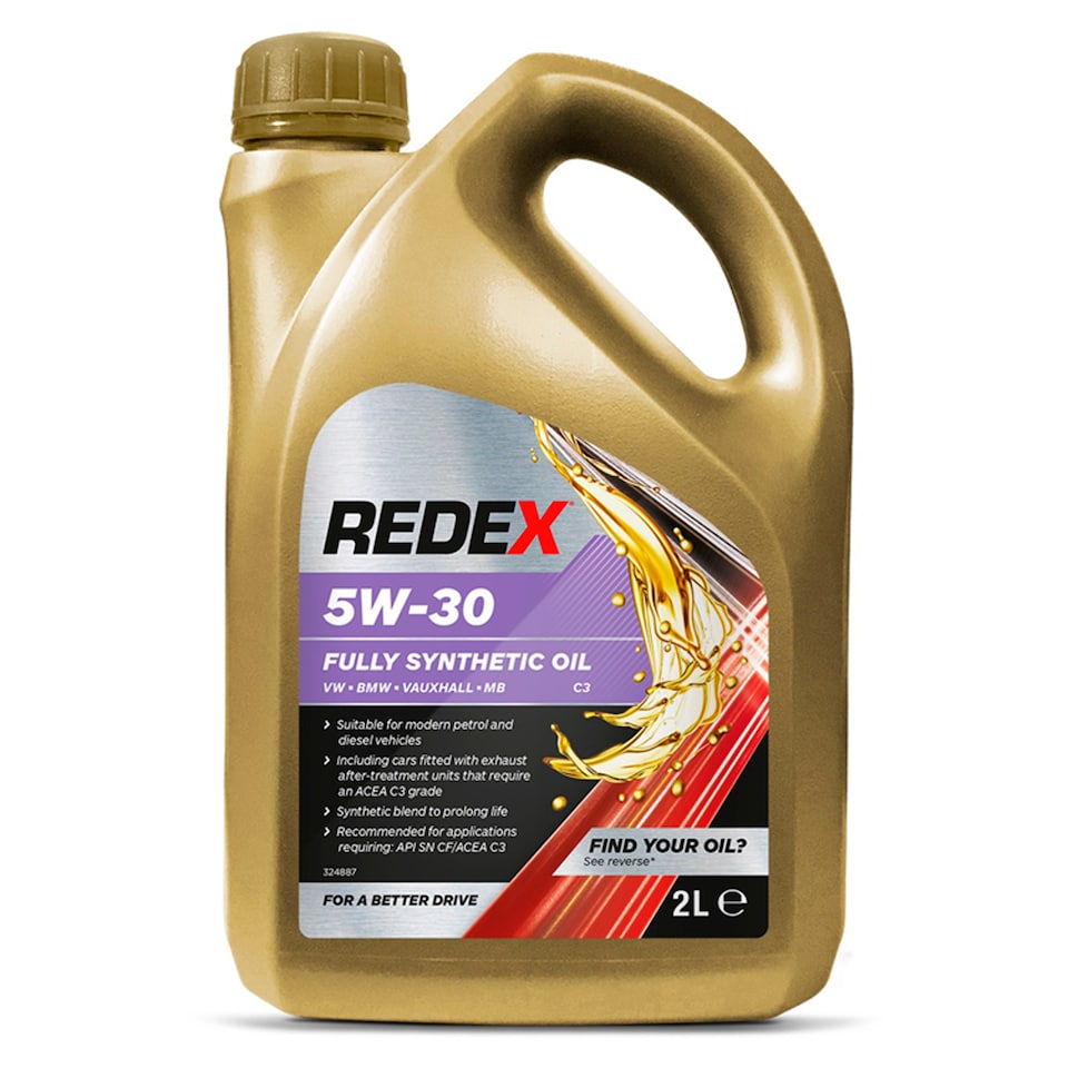 Redex Fully Synthetic Oil 5W-30 for BMW, VX, VW, MB - 2L
