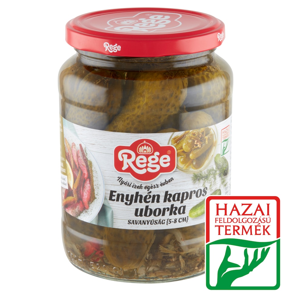 Rege Lightly Dill Cucumber Pickles 5-8 cm 680 g
