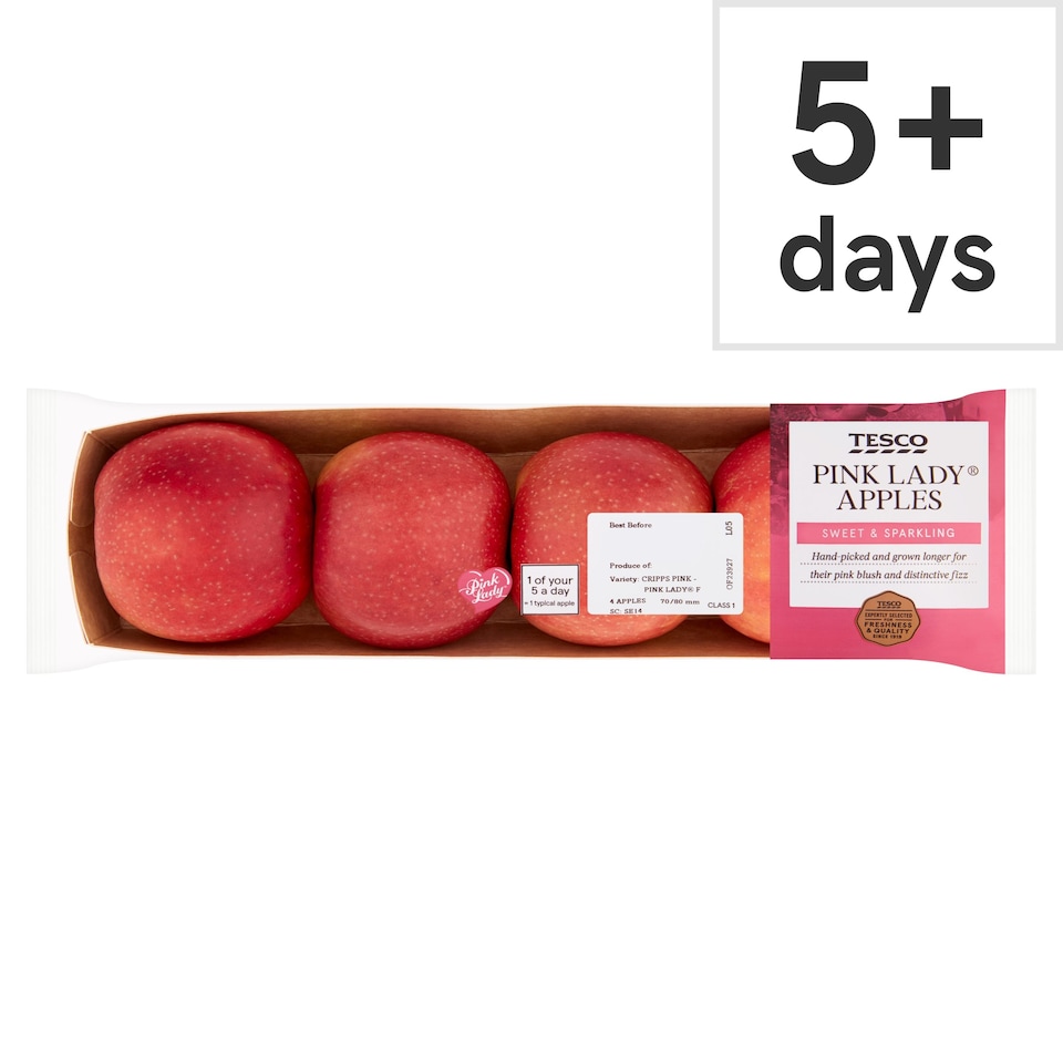Tesco Pink Lady Apple Fridge Minimum 4