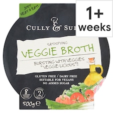 Cully And Sully Vegetable Broth 500G