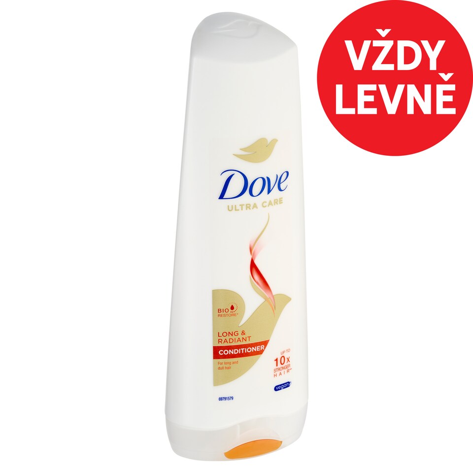 Dove Long and Radiant kondicionér 350ml