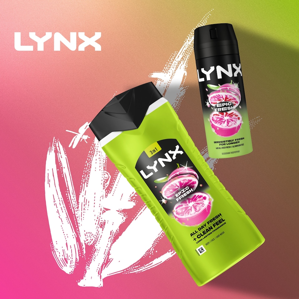 image 1 of Lynx Epic Fresh Shower Gel 500Ml