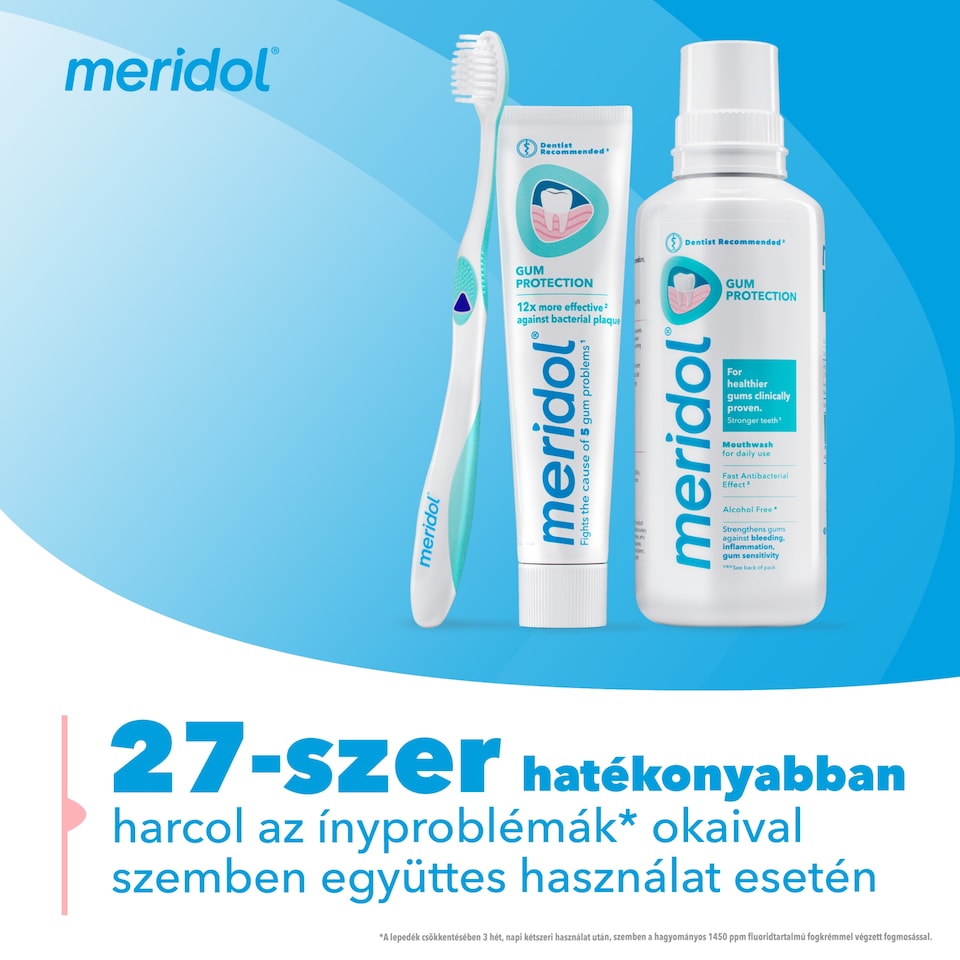 meridol Gum Protection ínyvédő szájvíz 400 ml  1. kép