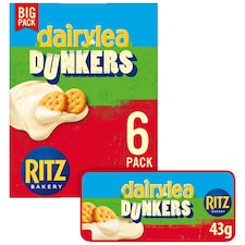 Dairylea Dunkers Ritz Cheese Snacks 6 pack 6x43G