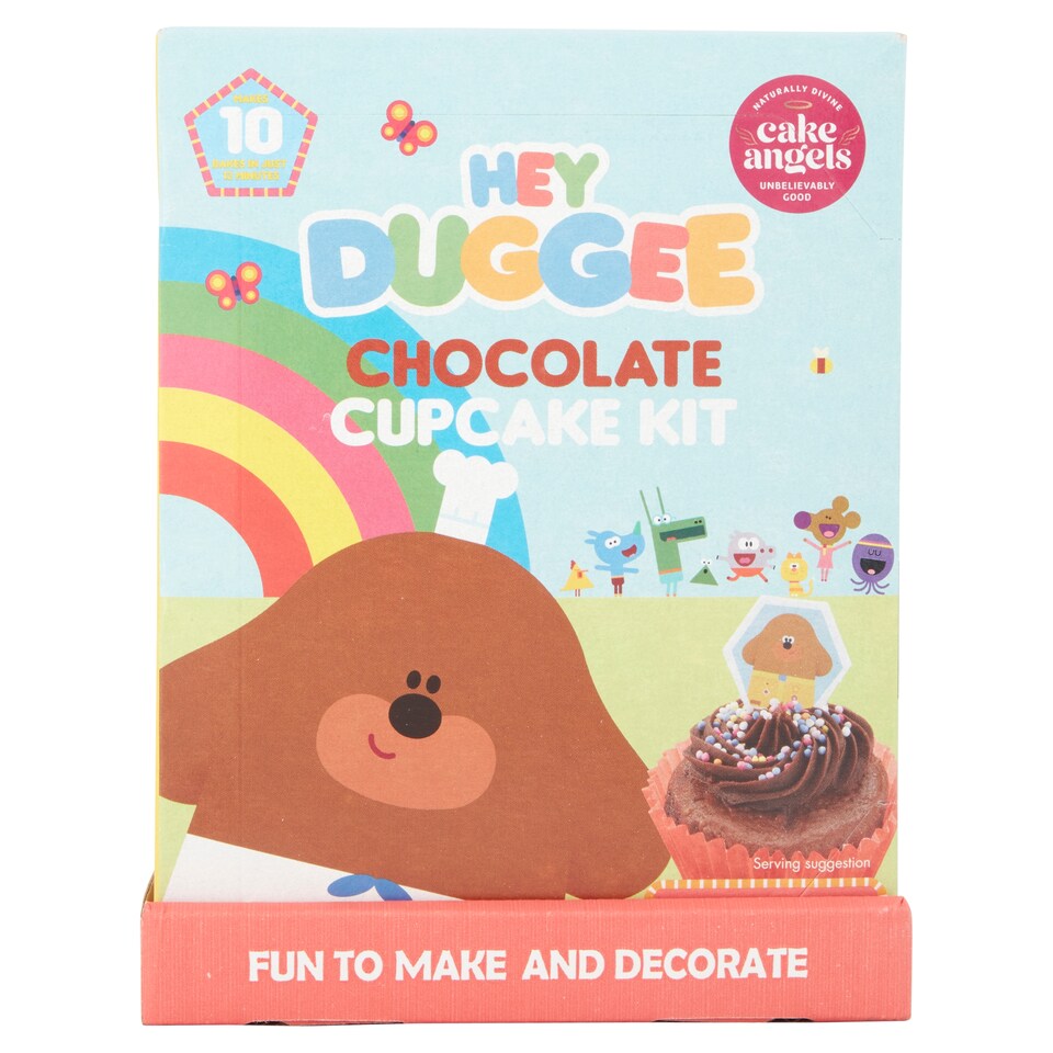image 1 of Cake Angels Hey Duggee Chocolate Cup Cake Kit 176G