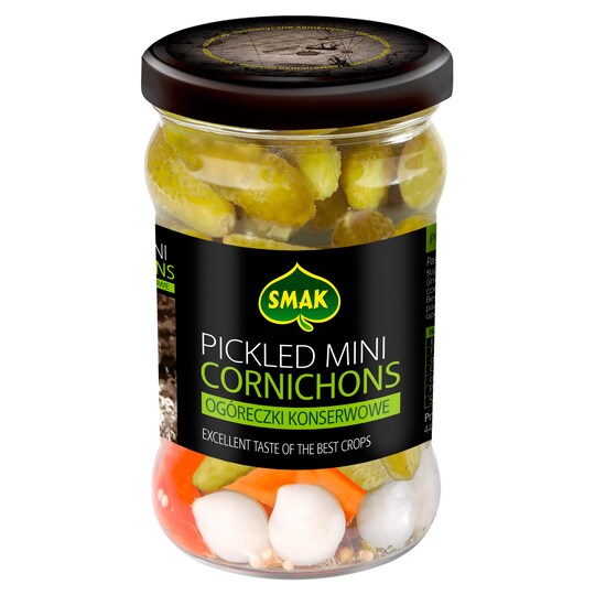 Smak Baby Gherkins 300G Tesco Groceries