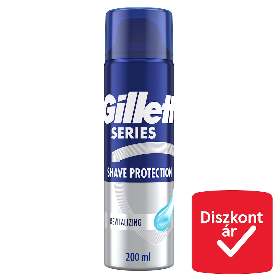 image 1 of Gillette Series Revitalizáló Borotvazselé Zöld Teával, Férfiaknak, 200ml