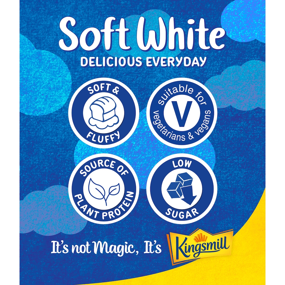 image 1 of Kingsmill Soft White Small Bread 400g