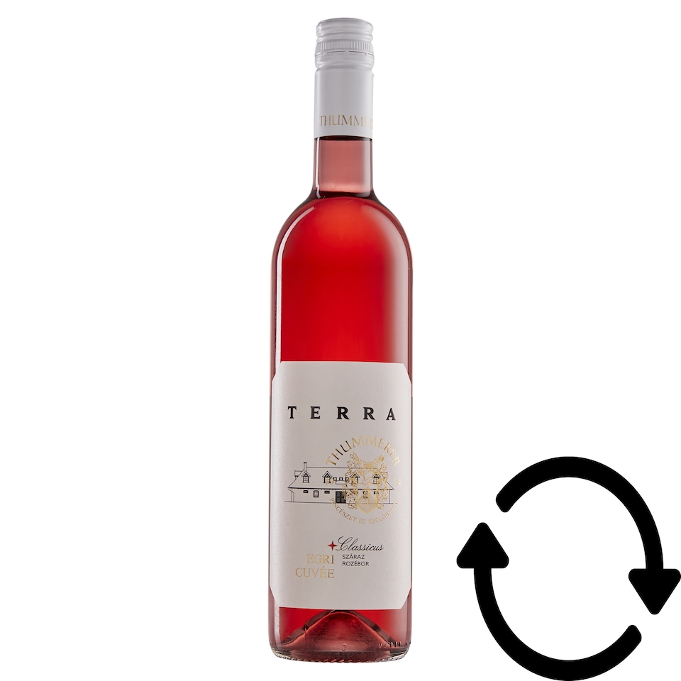 Thummerer Terra Egri Cuvée Classicus Dry Rose Wine 12% 750 ml