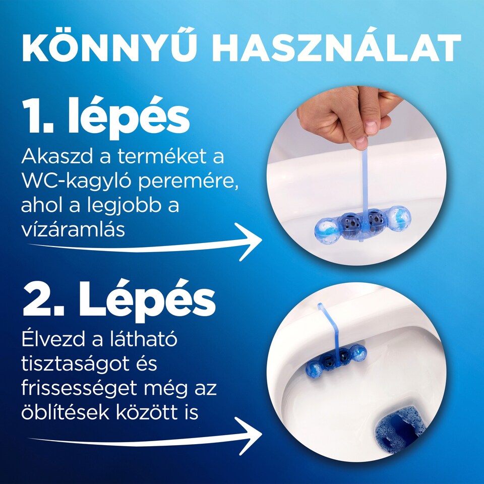 Bref Color Auto Active Chlorine WC-frissítő 2 x 50 g  1. kép