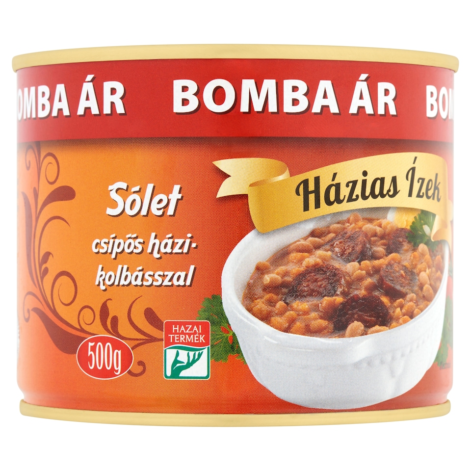 Házias Ízek Cholent with Hot Sausage 500 g