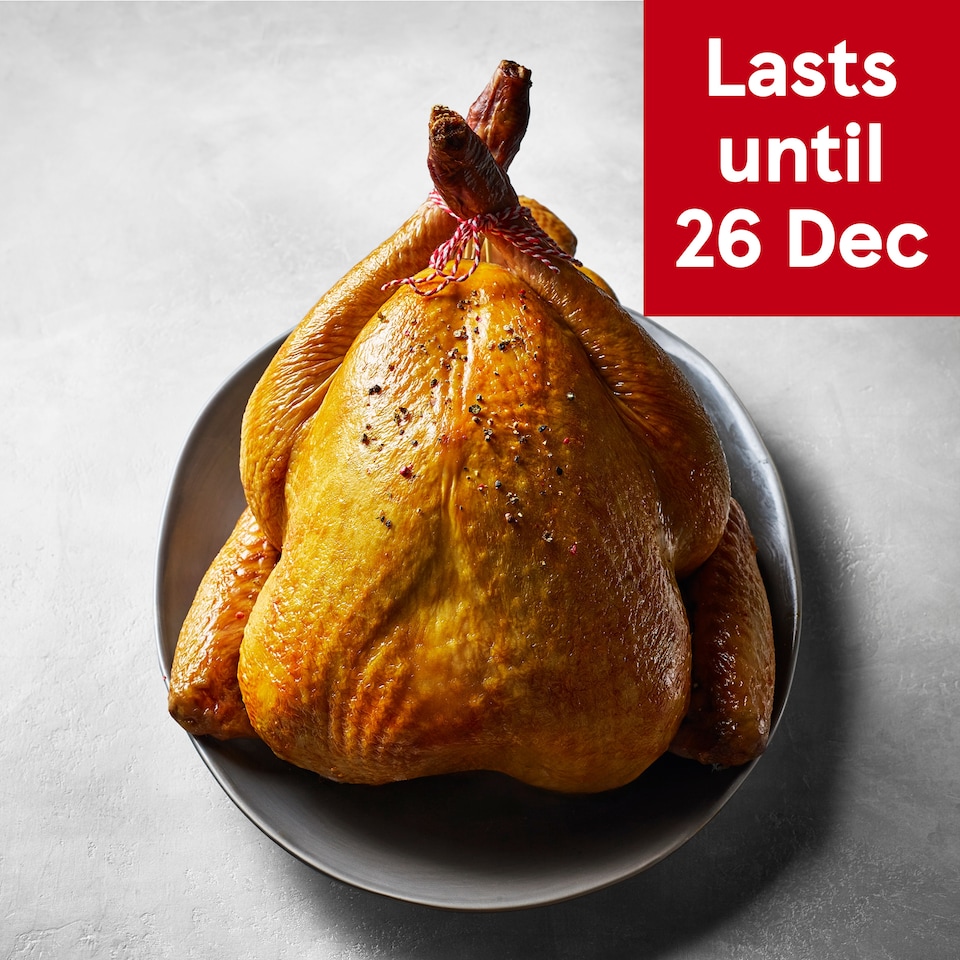 9. Tesco Finest East Anglian Gold Free Range Whole Turkey Large 5.5-7kg (Serves 15-18)