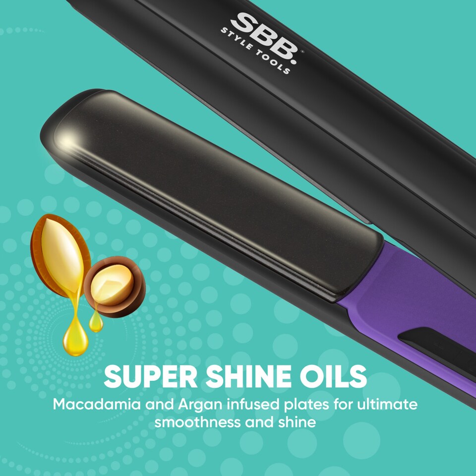image 1 of SBB Sleek & Chic Ceramic Hair Straightener