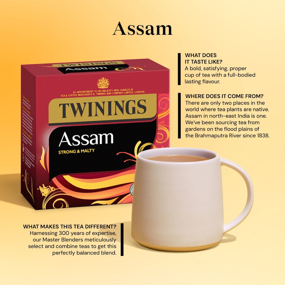 image 1 of Twinings Assam Tea Bags 80S 200G
